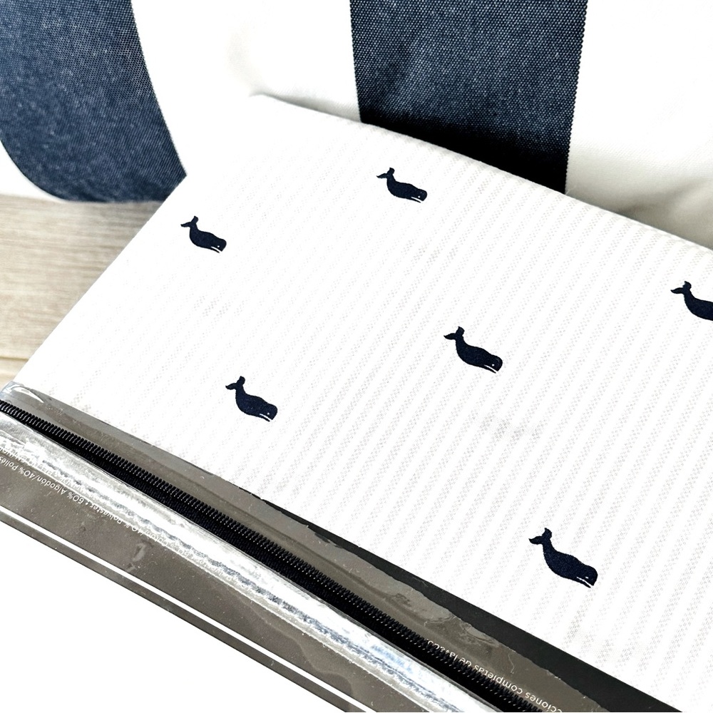 NWT Tommy Hilfiger Set Full Sheet Set-Flat Fitted 2 Standard pillowcase